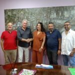 Da sinistra a destra Stefano Mancuso, Giuseppe Pezzati, Giuseppina Licari, Piero Vitale e Giovanni Pito