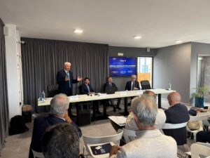 I relatori dell'incontro sulla finanza agevolata